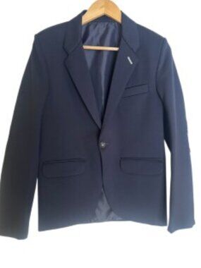 Zeal Navy Blazer with Elbow Patches 14